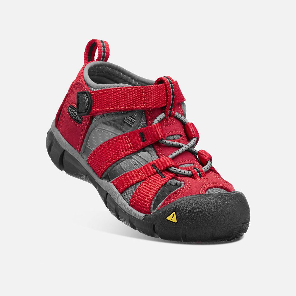 Sandalias Keen Mexico Rojos - Niños Seacamp Ii Cnx - NP8235467